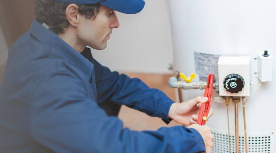 Professional water heater repair in Packwood, IA